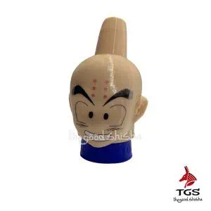 Boquilla personal 3D Krillin con los seis puntos en la frente
