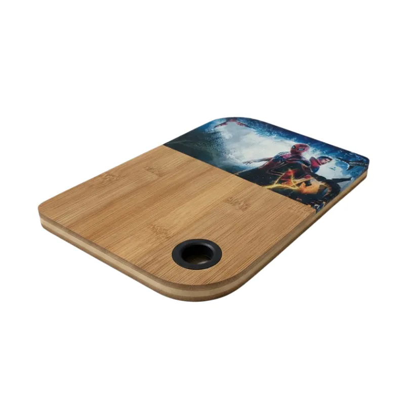 Tabla de mezclas TGS de madera barnizada