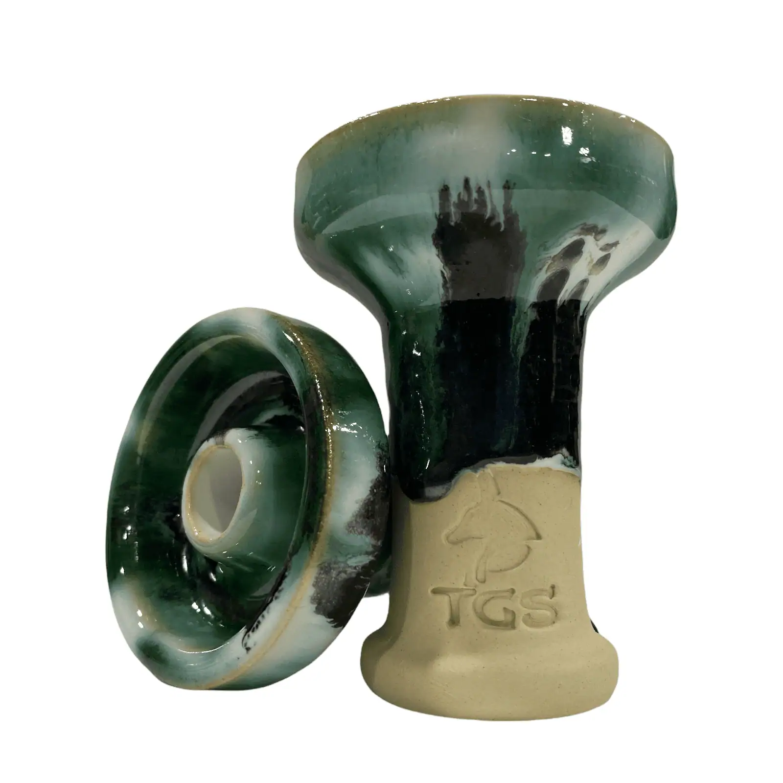 Cazoleta TGS Nilo 2.0 con chamota fina y esmalte SEGER