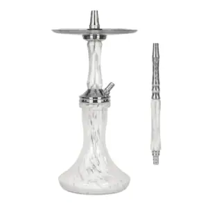 Cachimba Ocean Hookah Kaif S 2nd Edition de acero V2A con mástil de resina y grabados