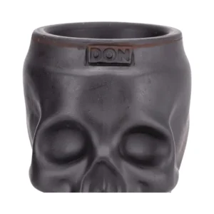 Cazoleta Don Skull de barro rojo artesanal de la marca rusa DON