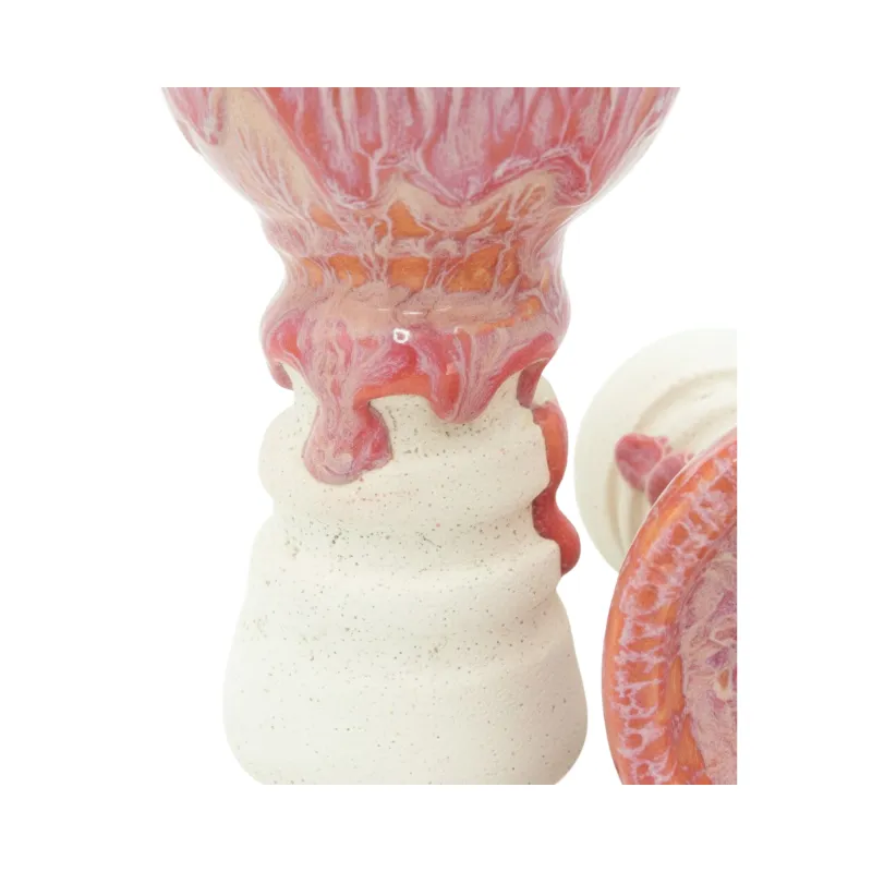Cazoleta Helium Small SE Flamingo Melted compacta en color negro