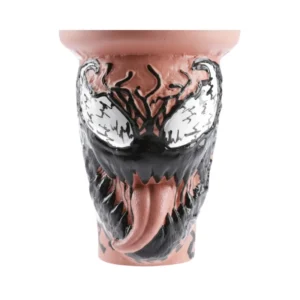 Cazoleta Kong Carnage Bowl de barro tradicional sin esmalte y estética llamativa