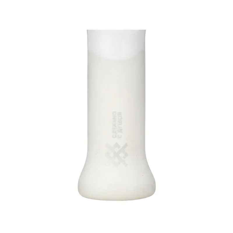 Cazoleta Oblako x Doosha Phunnel White de barro blanco con doble esmalte