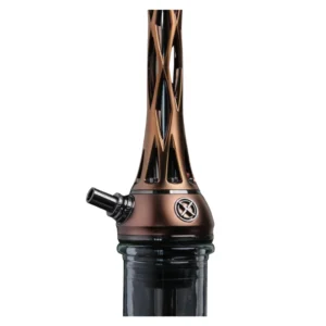 Cachimba Blade Hookah One M Titan Bronze rusa en acabado bronce con plato ajustable a presión y purga 360°