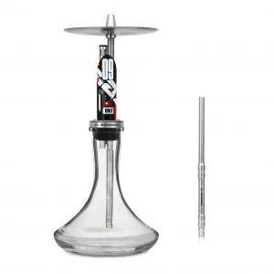 Cachimba El Bomber Igla Unit 09 diseñada por tatuadores con acero AISI 304 y base diamante