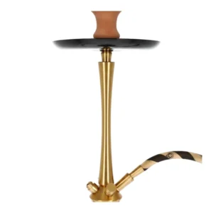 Cachimba El Badia C7 de 70 cm en aluminio y acero inoxidable con sistema de encaje click mástil