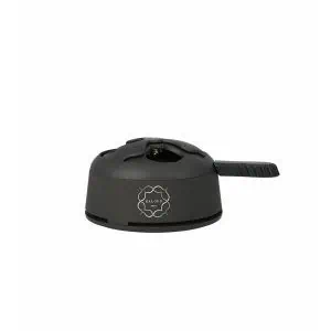 Gestor de calor Kaloud Lotus I+ con capacidad para 3 cubos de carbón de coco y tecnología aeroespacial black
