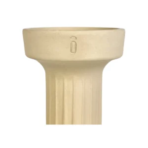 Cazoleta Oblako Stone Killer de barro blanco chamotado sin esmalte