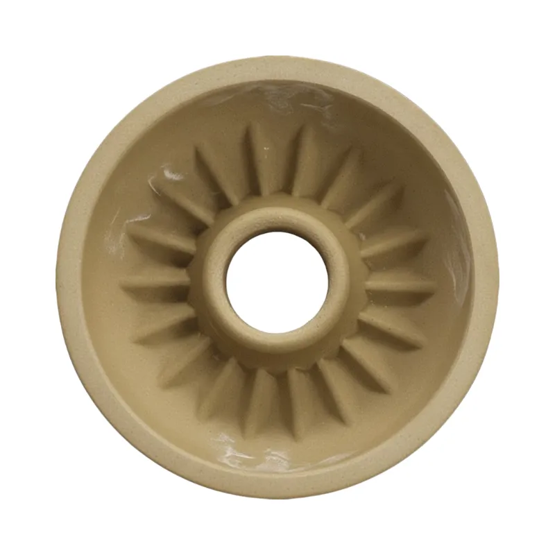 Cazoleta Oblako Stone Phunnel de barro blanco chamotado sin esmalte
