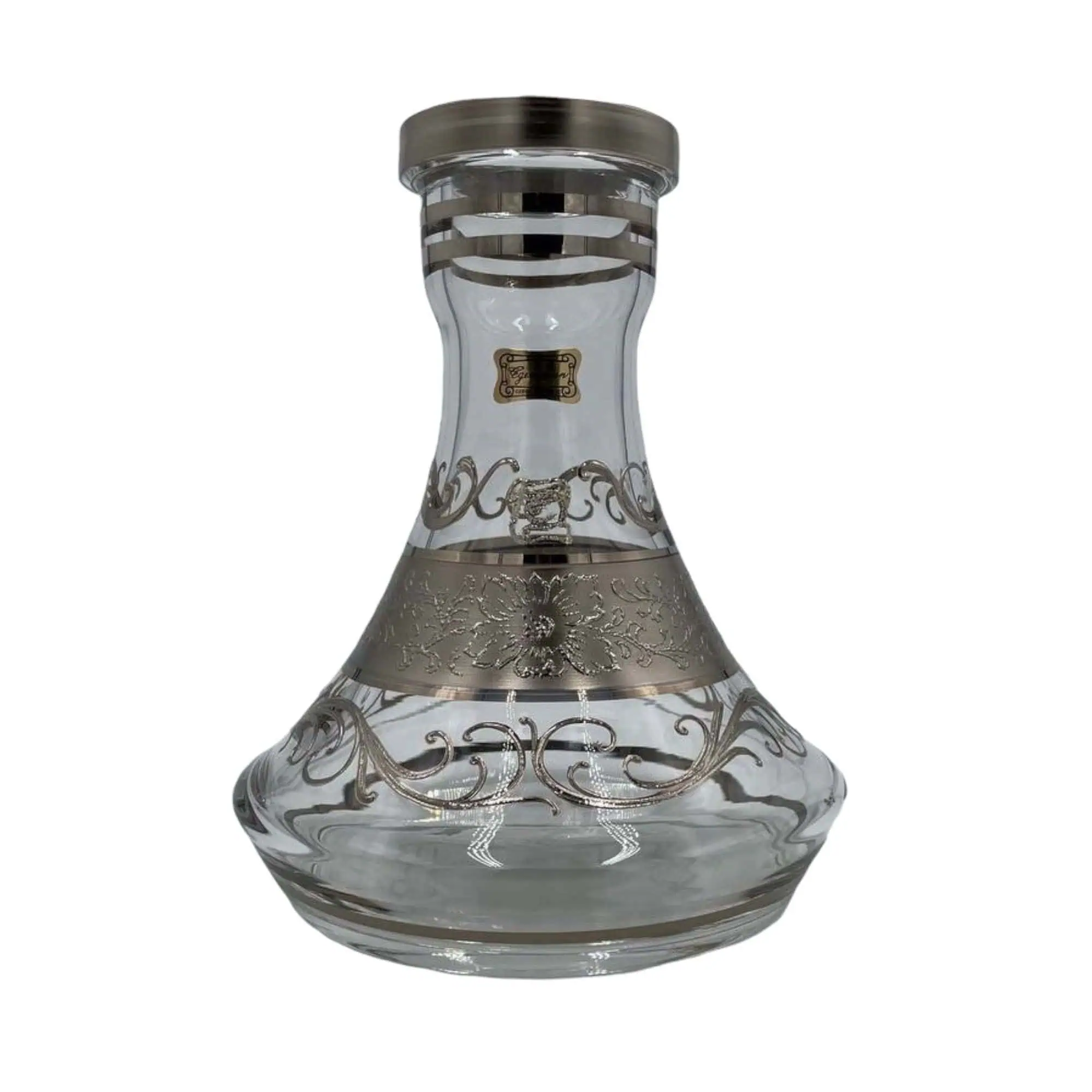 Base Egermann Brasil Mini Bottle de 20 cm en cristal de bohemia