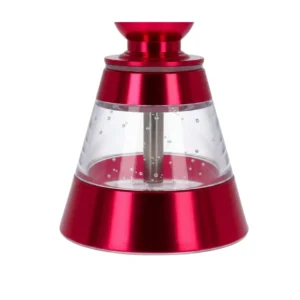 Cachimba El Badia Celeste Junior 2.0 con base de metacrilato y sistema de encaje a presión base rojo
