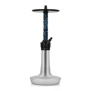 Cachimba Moze Varity Lounge Black Frosted con base de cristal soplado y mástil de resina acrílica