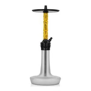 Cachimba Moze Varity Lounge Black Frosted con base de cristal soplado y mástil de resina acrílica