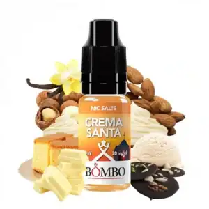 BOMBO NIC SALTS CREMA SANTA 10 ML