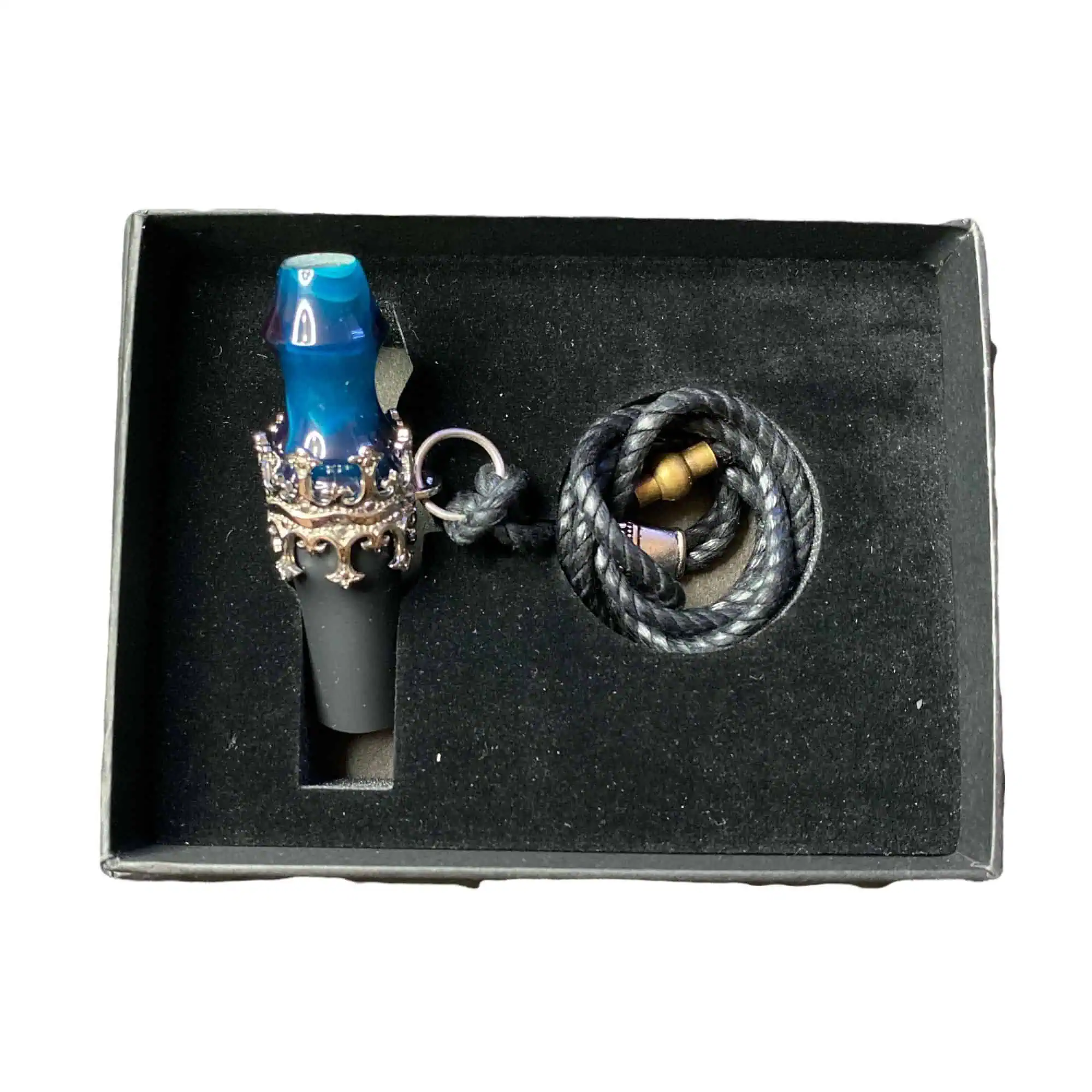 Boquilla personal Sipsiy de resina epoxy con corona de acero