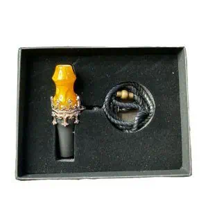 Boquilla personal Sipsiy de resina epoxy con corona de acero