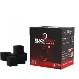 Carbón Blackcoco's 2kg 27+ natural con cubos más grandes hecho en Indonesia