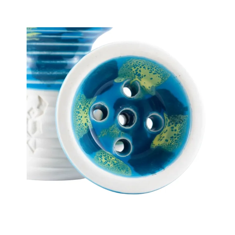 Cazoleta Kemba Bowl by BSV de barro blanco chamotado con logo del alacrán