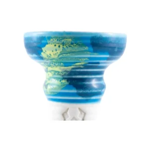 Cazoleta Kemba Bowl by BSV de barro blanco chamotado con logo del alacrán
