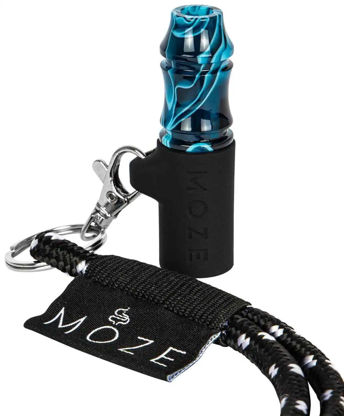 Boquilla personal Moze Tip Wavy Line de resina acrílica con cuerda