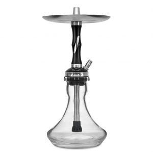 panda hookah window black