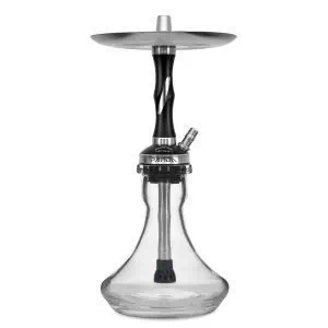 panda hookah window black