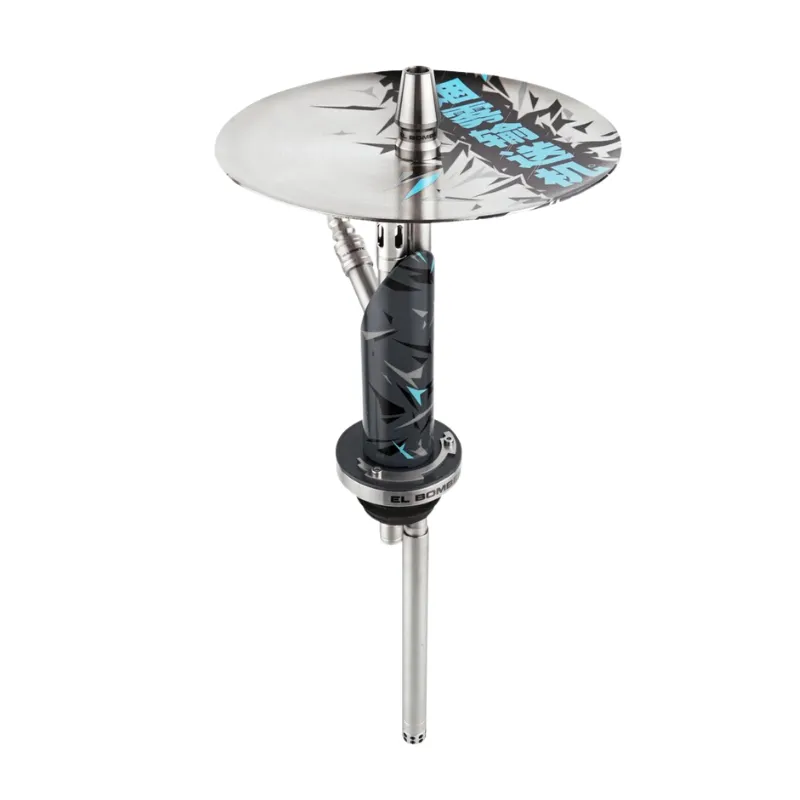 Cachimba El Bomber Igla Machine diseñada por tatuadores con acero AISI 304 y base diamante