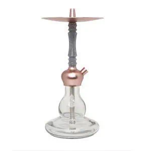 Cachimba Mr Shisha Rocket 2.0 en acero inoxidable y aluminio con maleta de transporte