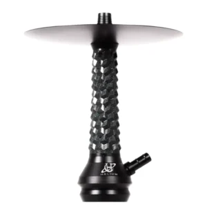 Cachimba Helium Nebula Nano española de 35 cm con purga de hilos de humo y mástil con resina única