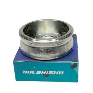 Gestor de calor Mr Shisha Titan en acero mixto con grabados únicos