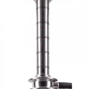 Cachimba Tempus Hookah griega de acero inoxidable con purga por las grecas