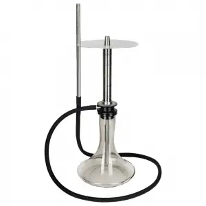 Cachimba Tempus Hookah griega de acero inoxidable con purga por las grecas