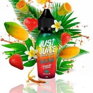 JUST JUICE EXOTIC FRUITS STRAWBERRY & CURUBA 50ML