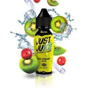JUST JUICE KIWI & CRANBERRY ON ICE 50ML