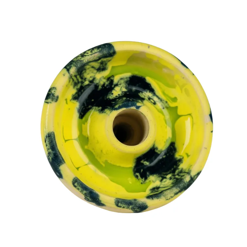 Cazoleta Mud Kolona Phunnel de barro blanco con chamota fina esmaltada