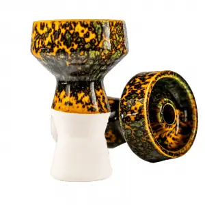 Cazoleta Mud Low Bowl Vostok de barro blanco de Córdoba esmaltada