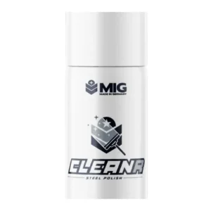Limpiador MIG Clean-R Steel Polish spray de 75 ml para cachimbas de acero inoxidable