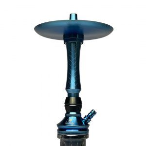 Cachimba Mr Shisha Valhalla de acero inoxidable con doble plato y 11 purgas configurables