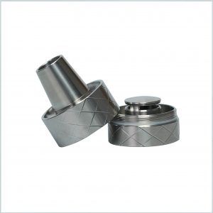 Recogemelaza Mr Shisha Valhalla en acero inoxidable V2A para cachimba PLATA