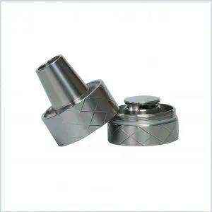 Recogemelaza Mr Shisha Valhalla en acero inoxidable V2A para cachimba PLATA