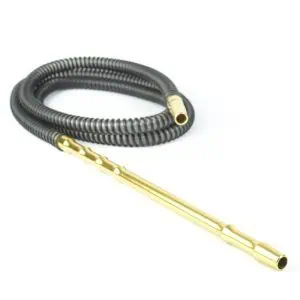 Manguera Thunder Slim para cachimba con boquilla de aluminio