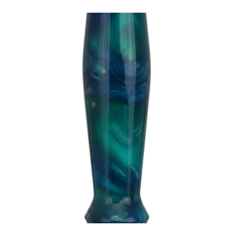 Cachimba VZ Hookah Minimal Insert Ocean en acero V2 con mástil en resina premium y purga con efecto X RESINA