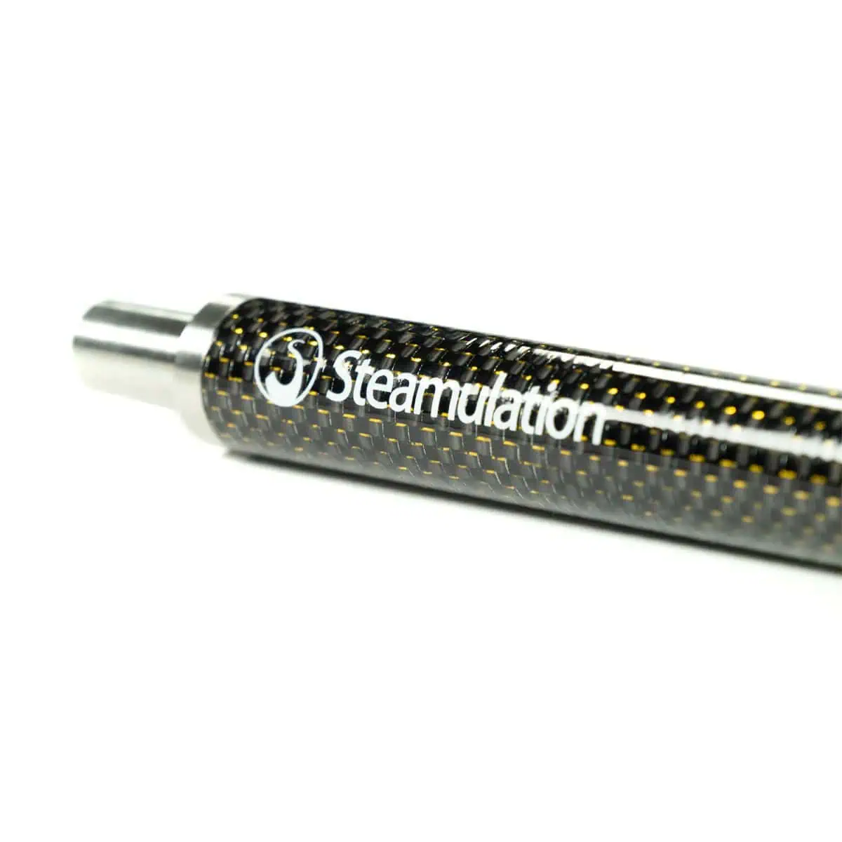 Boquilla Steamulation Carbon de tubo de carbono y acero V2A de 38 cm