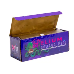 Papel de aluminio Helium 40 micras con caja y cortador