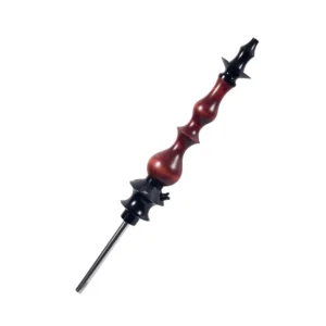 Cachimba Regal Hookah Queen Redwood con aluminio aeroespacial y madera reciclada diagonal