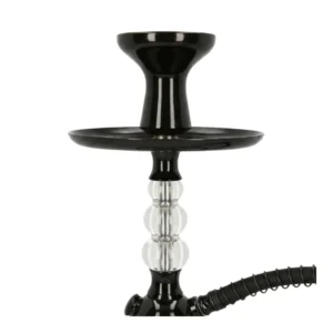 Cachimba El Badia Celeste en acero inoxidable y aluminio con purga mejorada mastil