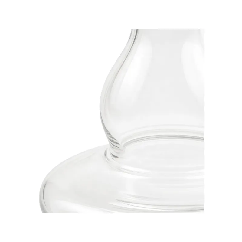 Base repuesto Mr Shisha Rocket 2.0 de cristal transparente