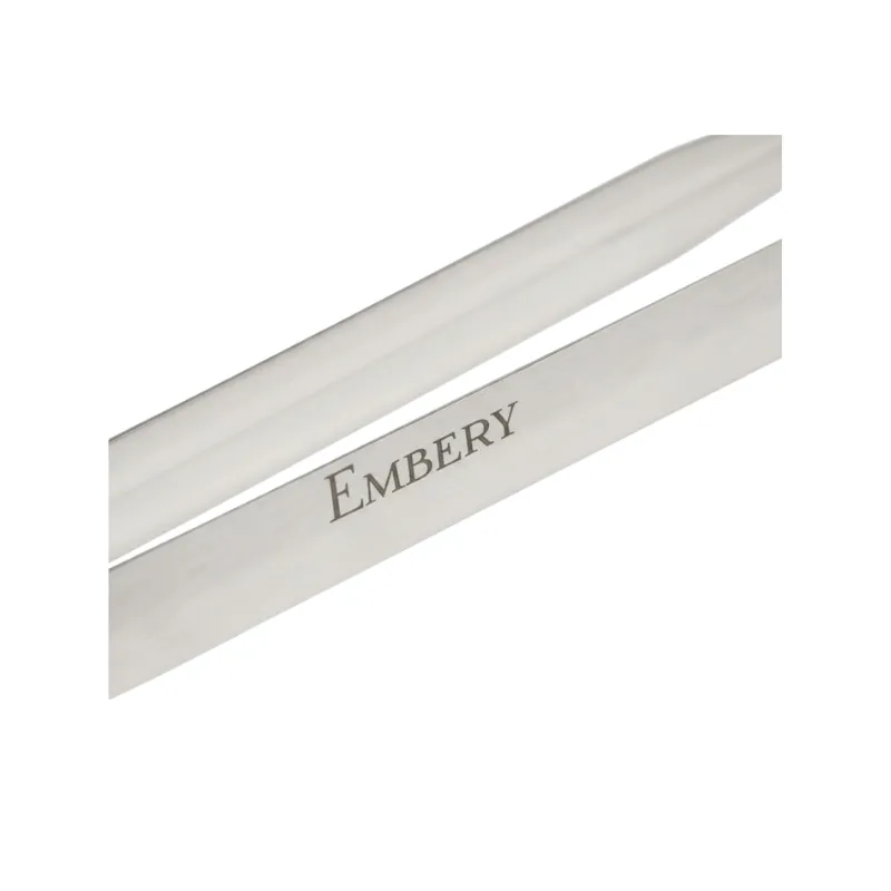 Pinzas Embery 20 cm de acero inoxidable para carbón