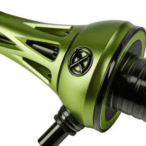 Cachimba Blade Hookah One M Limited Edition Lime rusa con plato ajustable a presión y purga 360°